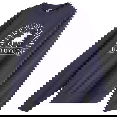 Mikina Sporty & Rich Sporty & Rich Polo Club Crew Sweatshirt Navy | ST071612252BL106, 0