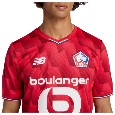 Dres New Balance LOSC Lille Home Jersey 2025/26 Červená | mt230454-hme, 3