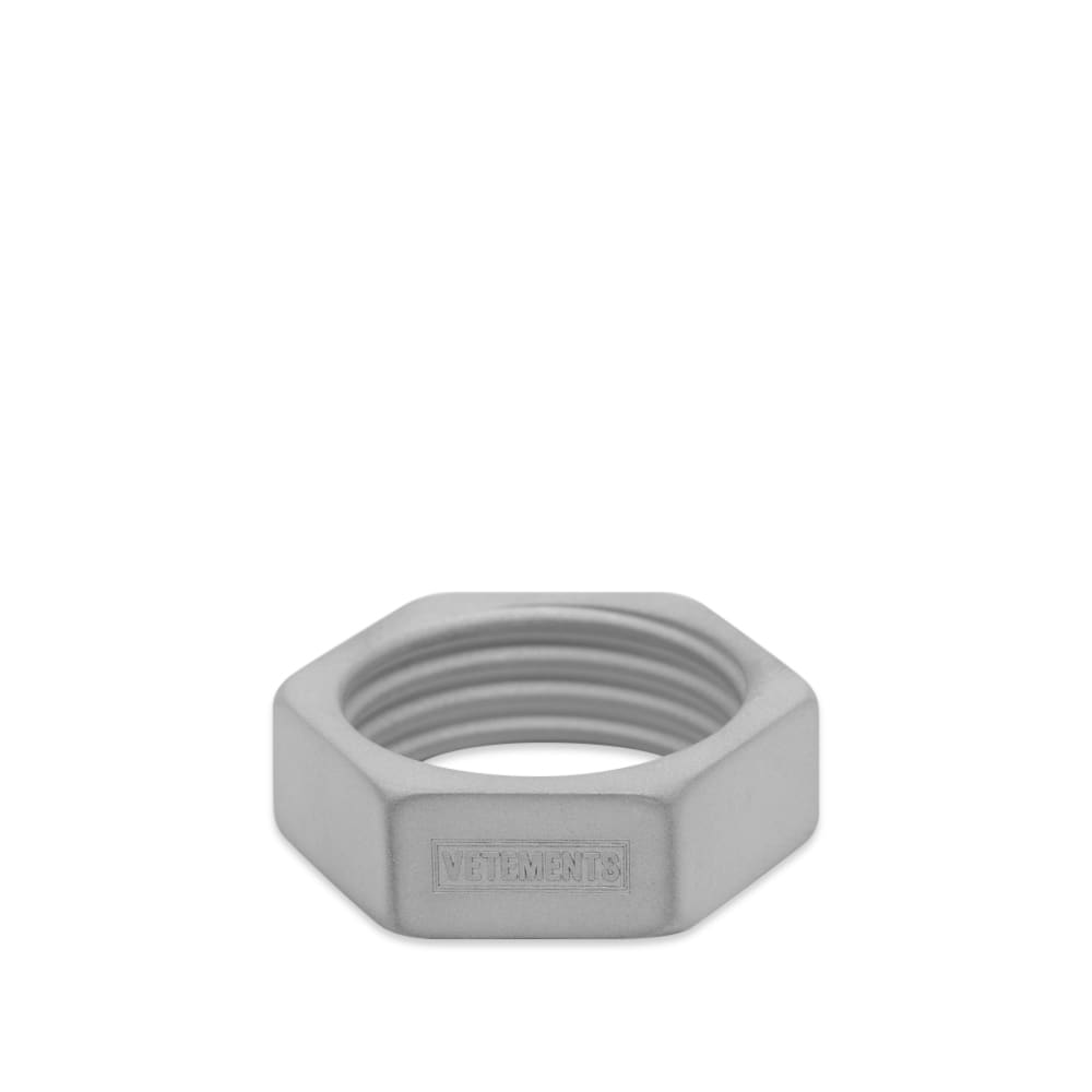 Prsteň VETEMENTS Nut Ring Šedá | UE63RI300S, 0