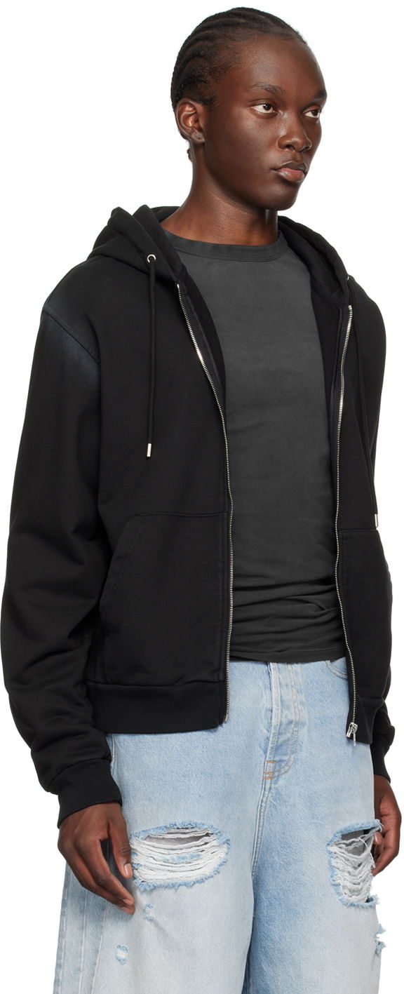 Mikina We11done We11done Zip Hoodie Čierna | WD-TJ2-24-812-U-BK, 1