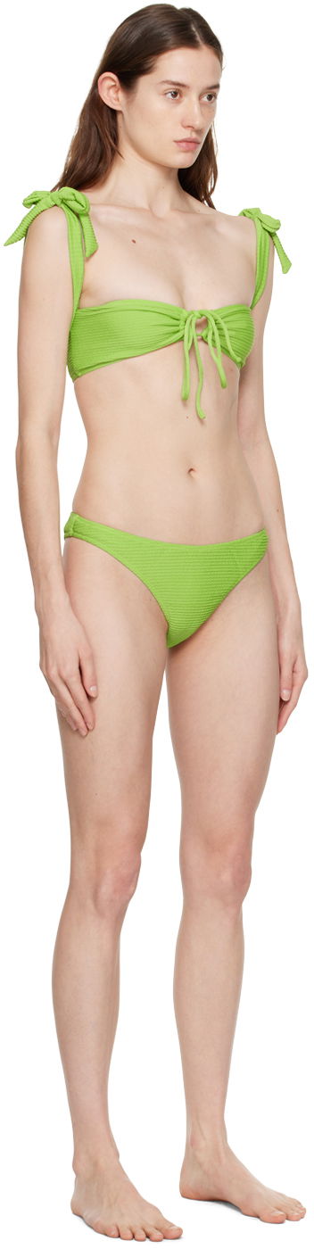 Plavky GUIZIO Guizio Mona Bikini Zelené | MB 1, 1