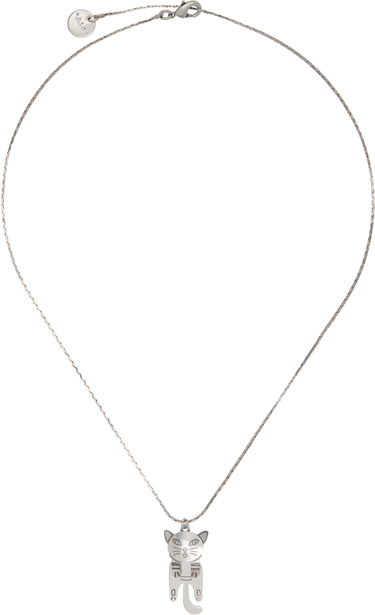 Náhrdelník Marni Marni Cat Pendant Necklace Metalická | COMV0508A0 M2000, 0