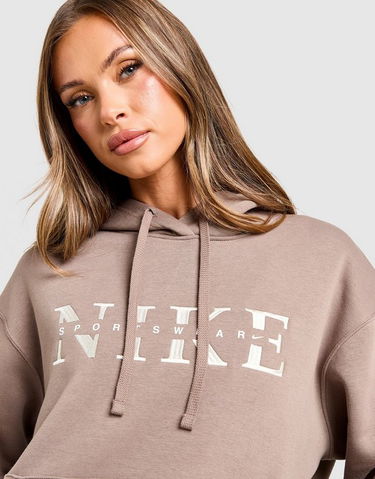 Mikina Nike NSW Phoenix Fleece Pullover Hoodie Hnedá | IH4054-214, 3