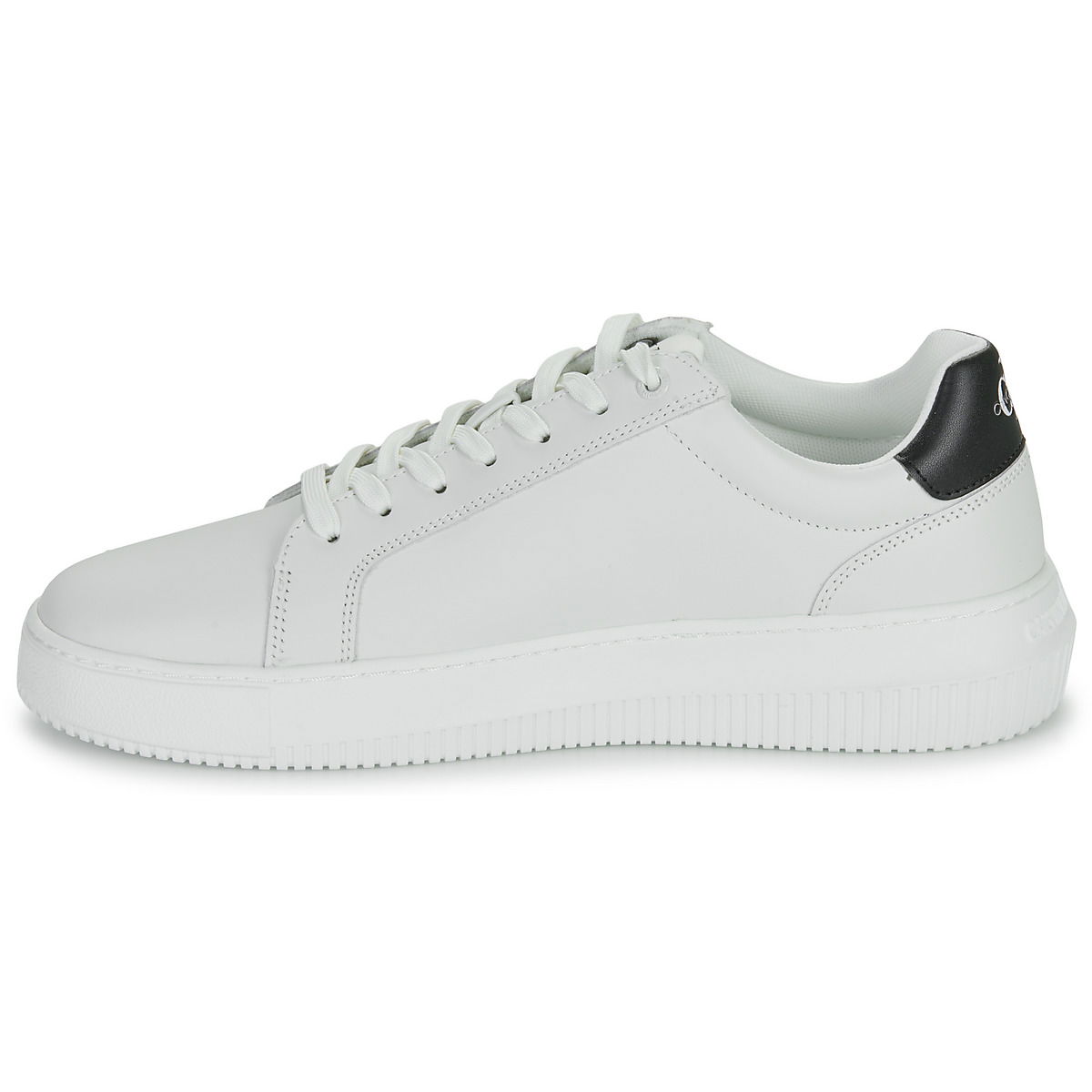 Tenisky a topánky CALVIN KLEIN Shoes (Trainers) Jeans CHUNKY CUPSOLE MONO LTH Biela | YM0YM00681-0LD, 1