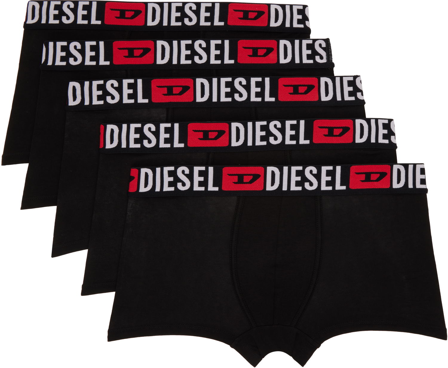 Boxerky Diesel Five-Pack Umbx-Damienfivepack Boxer Briefs Čierna | 00SUAG-0DDAI-E4356, 0