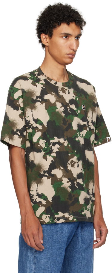 Tričko BAPE A Bathing Ape Map Camo Ape Head T-Shirt Rôznofarebný | 001CSL301001M, 4