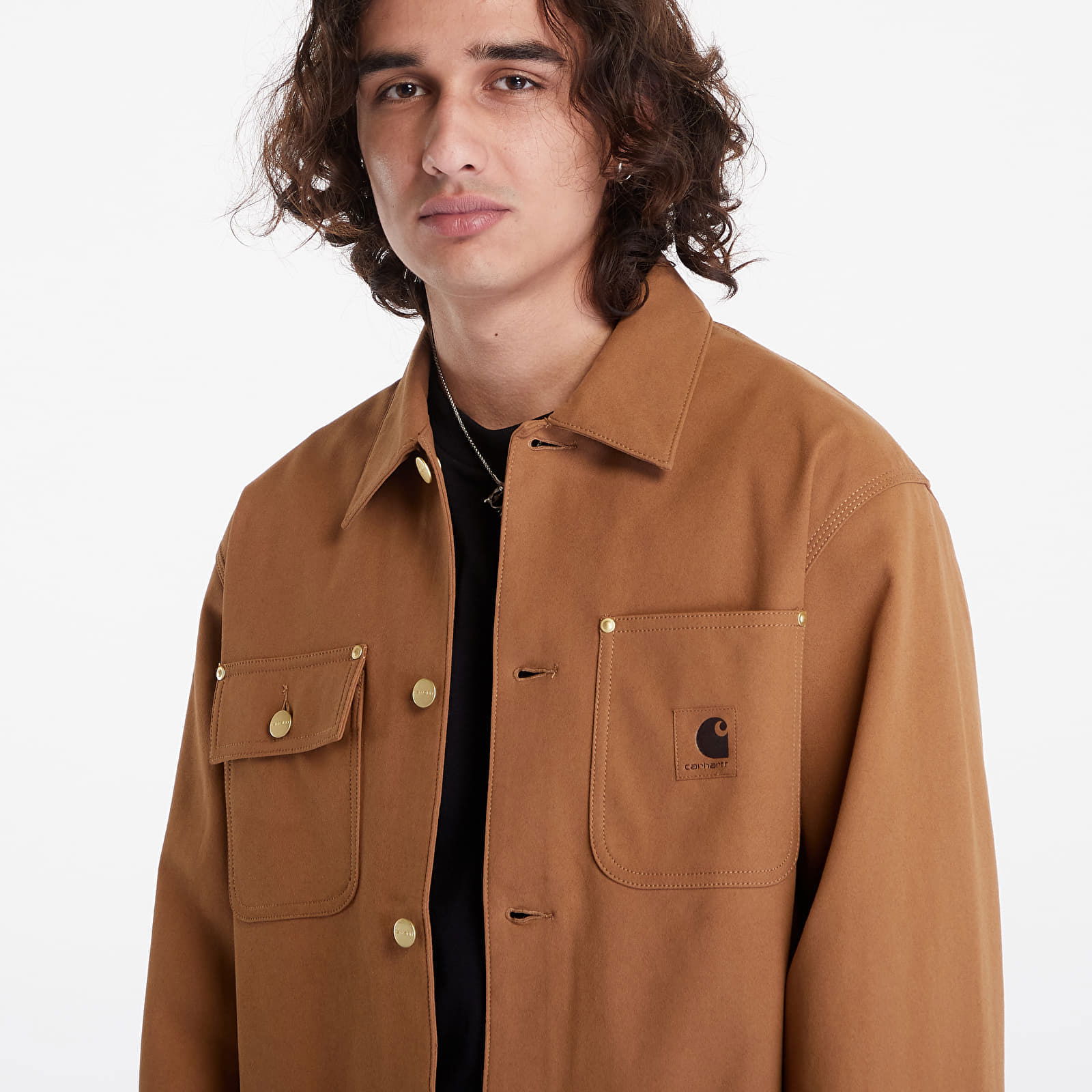 Faux Suede Michigan Coat - Hamilton Brown