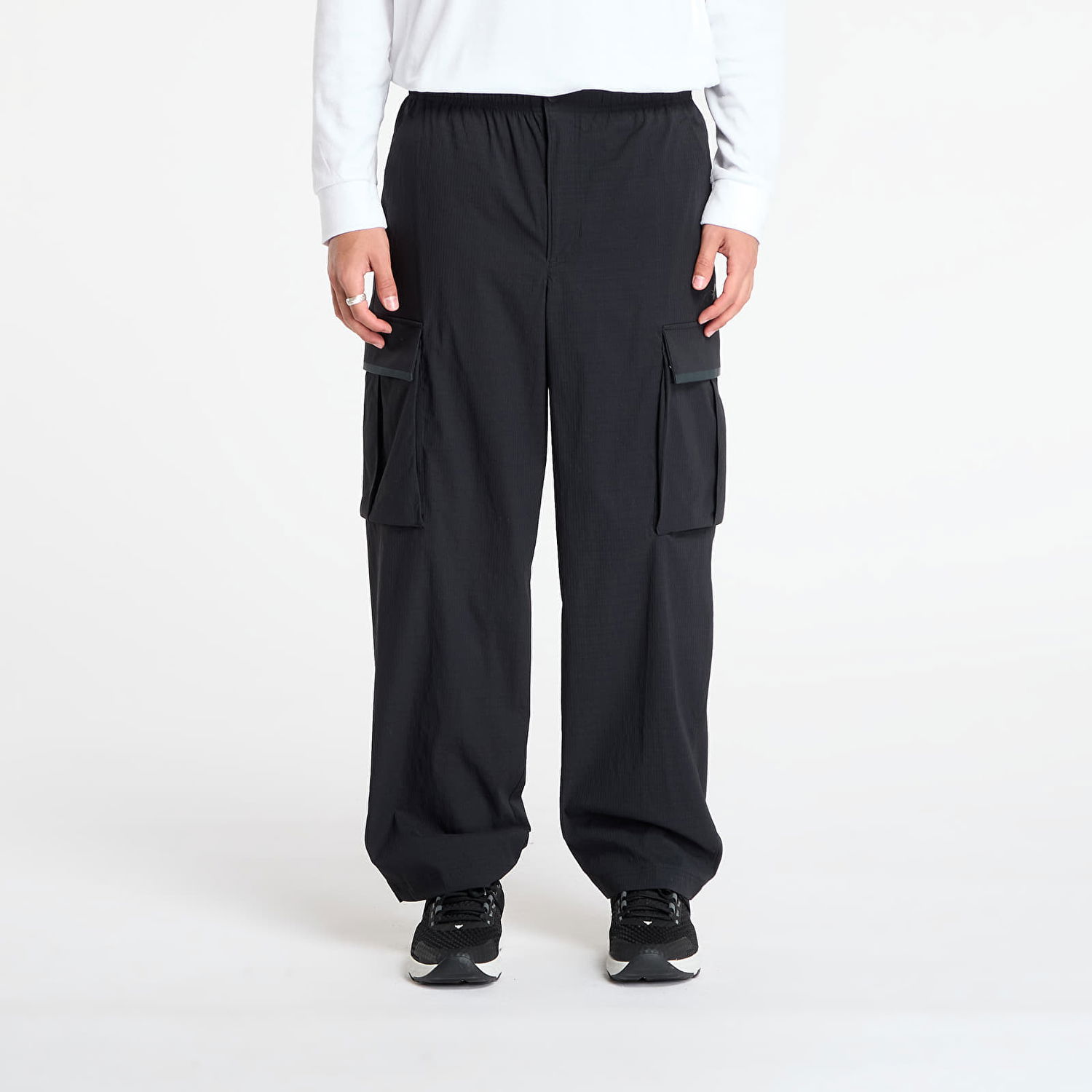 Cargo nohavice Under Armour Pants Unstoppable Texture Woven Cargo Čierna | 6003862-001, 0