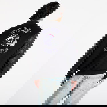 Bomber bunda Mitchell & Ness Mitchell & Ness NFL Blackout Collection New York Giants Varsity Jacket Čierna | JK9935-NYGBLCK, 4