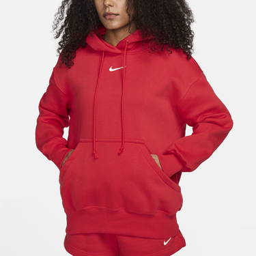 Mikina Nike Nike Sportswear Phoenix Fleece Hoodie Červená | DQ5860-657, 2