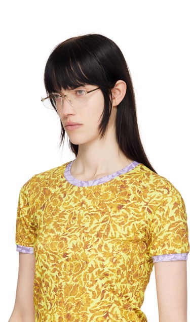Slnečné okuliare FENDI Fendi First Crystal Glasses Metalická | FE5116US@58030 192337204203, 3