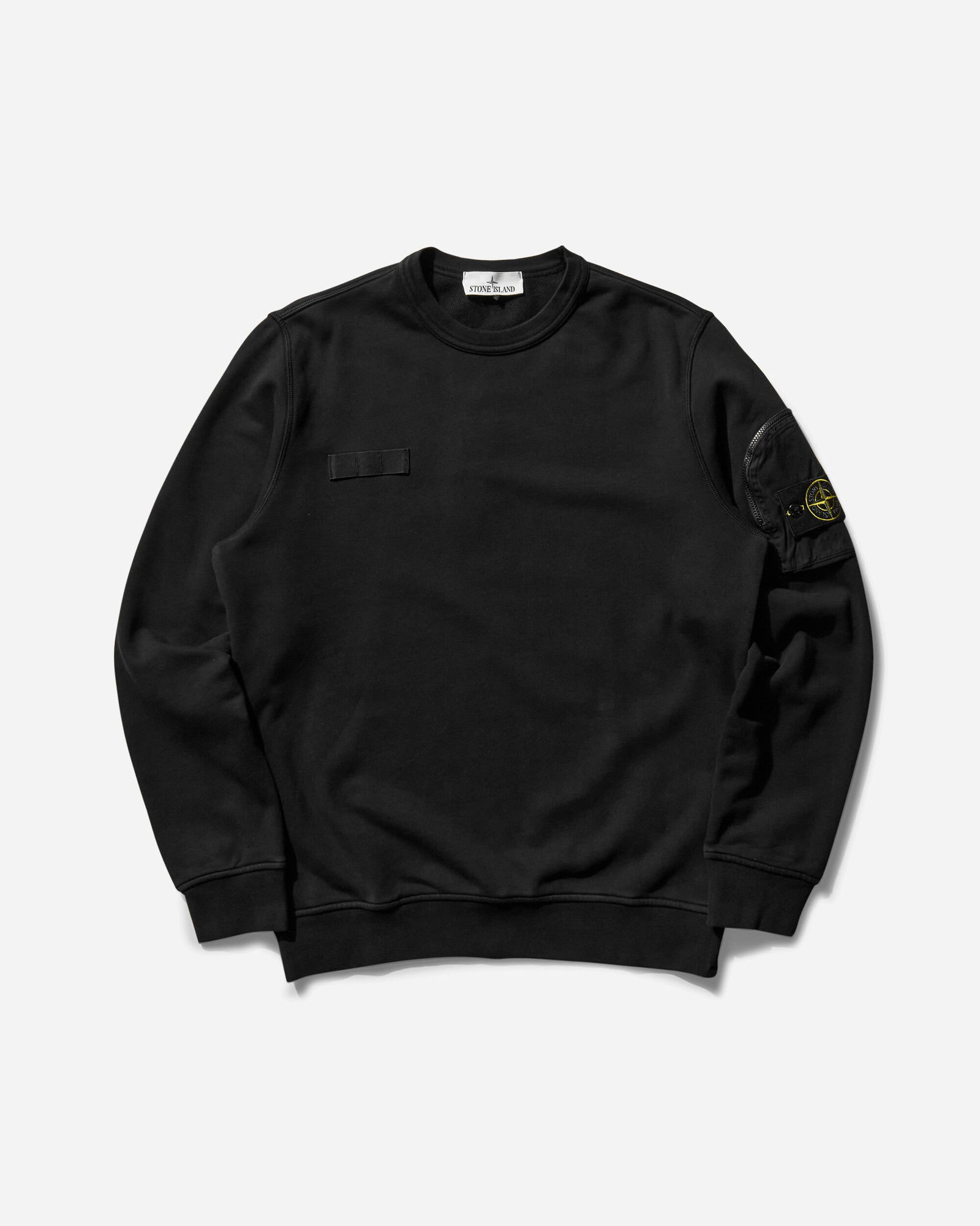 Crewneck Sweatshirt with Arm Pocket