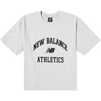Tričko New Balance Athletics Varsity Boxy T-Shirt "Athletic Grey" Šedá | WT33551-AG, 1