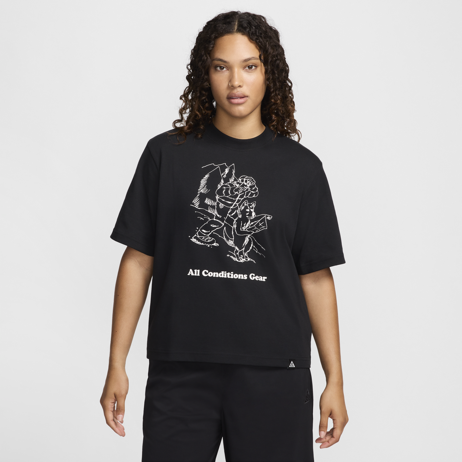 Tričko Nike ACG Graphic Tee Čierna | FV7325-010, 0