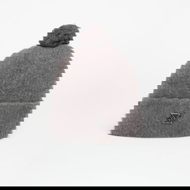 Kulicha CALVIN KLEIN Calvin Klein Emblem Brushed Pom-pom Beanie Universal Šedá | LV04D8067G N3Z, 0