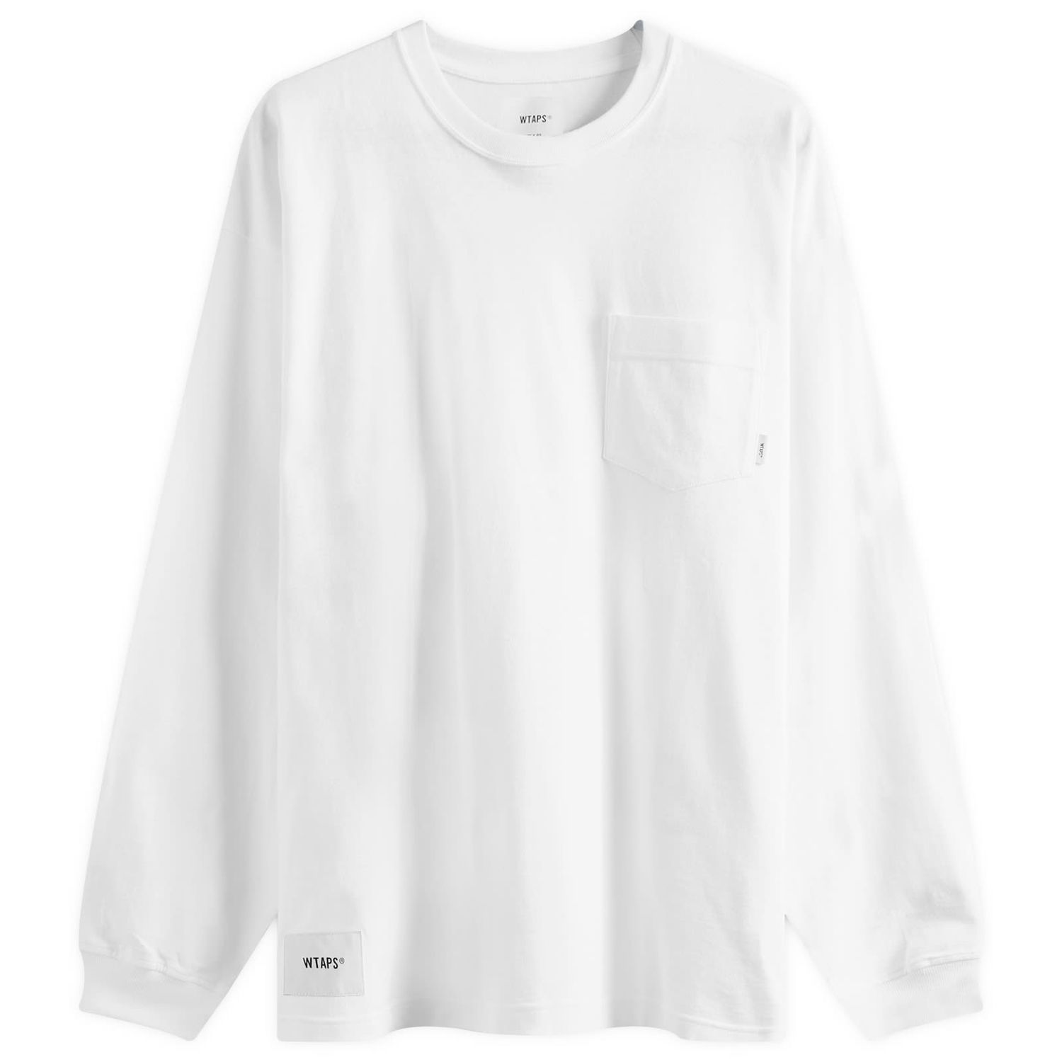 Tričko WTAPS 12 Long Biela | 241ATDT-CSM12-WHT, 0