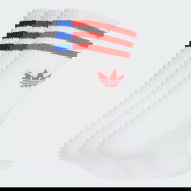 Ponožky adidas Performance 3-Stripes Crew Socks - 3 Pairs Biela | JV7404, 0