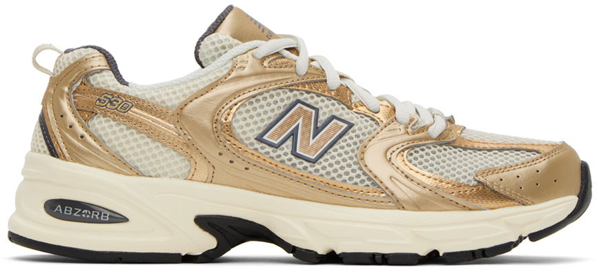 Tenisky a topánky New Balance 530 Sneakers "Beige & Gold" Béžová | MR530LA, 0