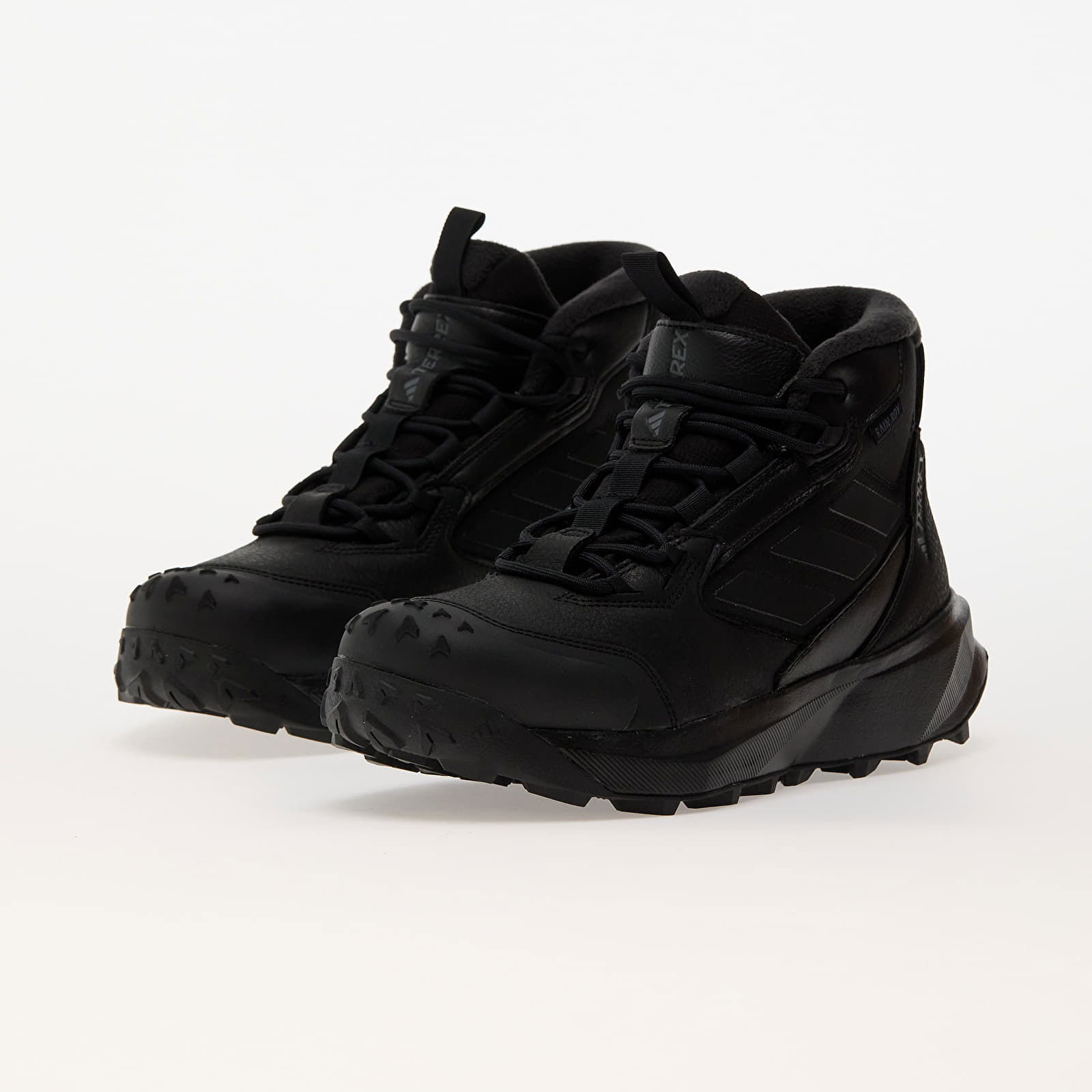 Winter Boot Mid Leather Core Black/ Core Black/ Grey Four