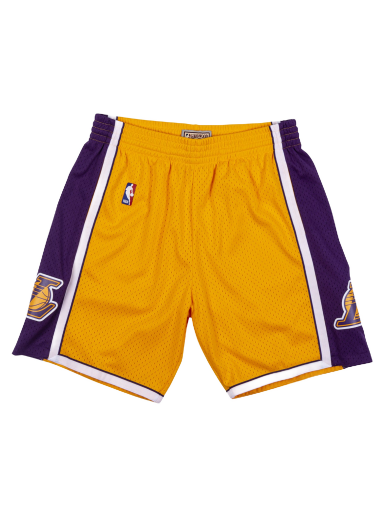 Šortky Mitchell & Ness NBA Swingman Shorts Los Angeles Lakers Žltá | SMSHCP19075-LALLGPR091