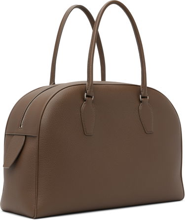 Cestovná taška The Row The Row Leather India 15.75 Bag Hnedá | W1594-L129, 2