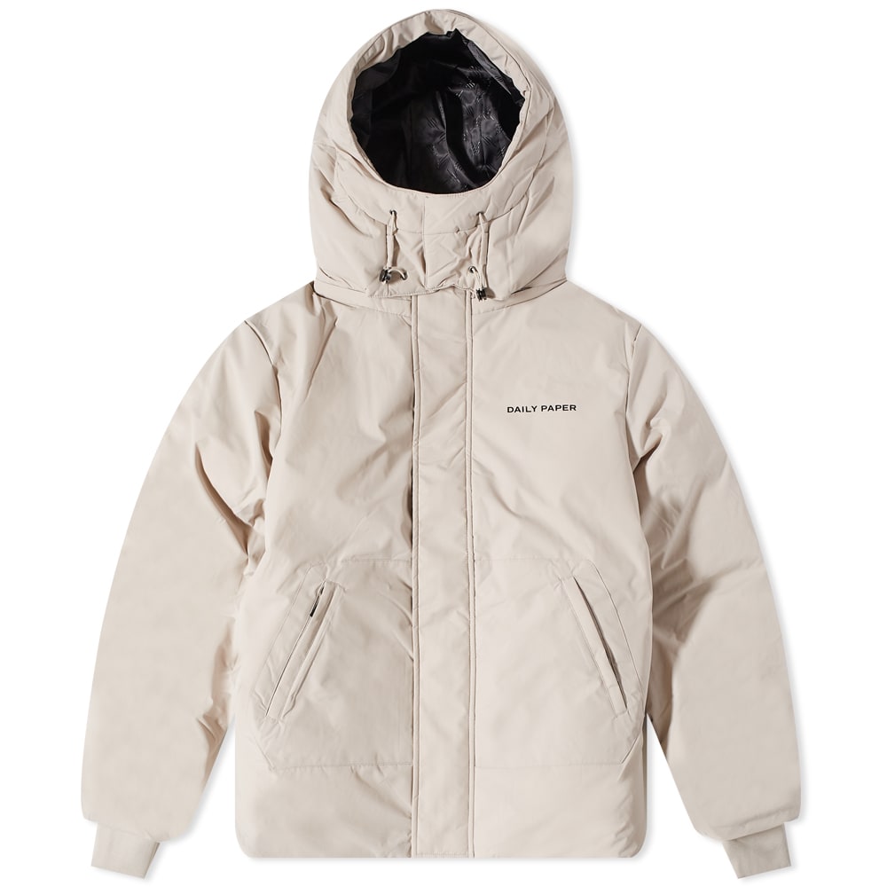 Prešívaná bunda DAILY PAPER Nuraz Puffer Jacket Béžová | 2221194, 0