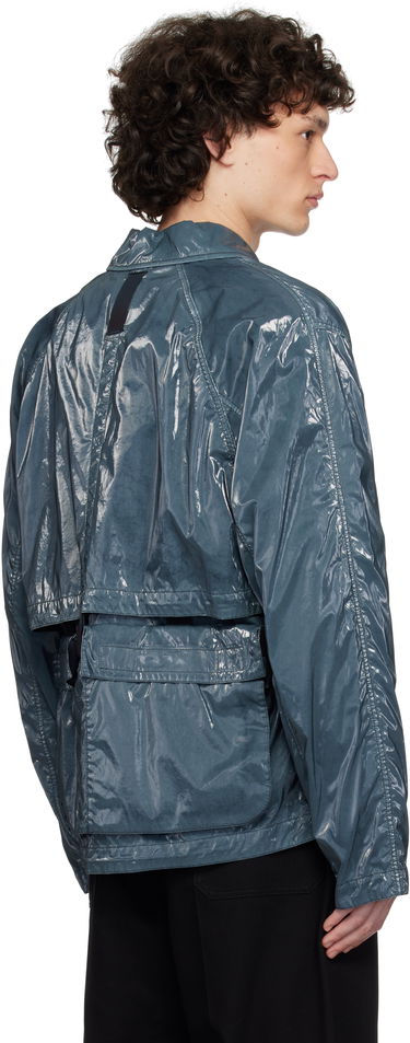 Vetrovka Stone Island Stone Island Prismatica Mussola Caban Jacket Modrá | K1S15 4100065 S0132, 2