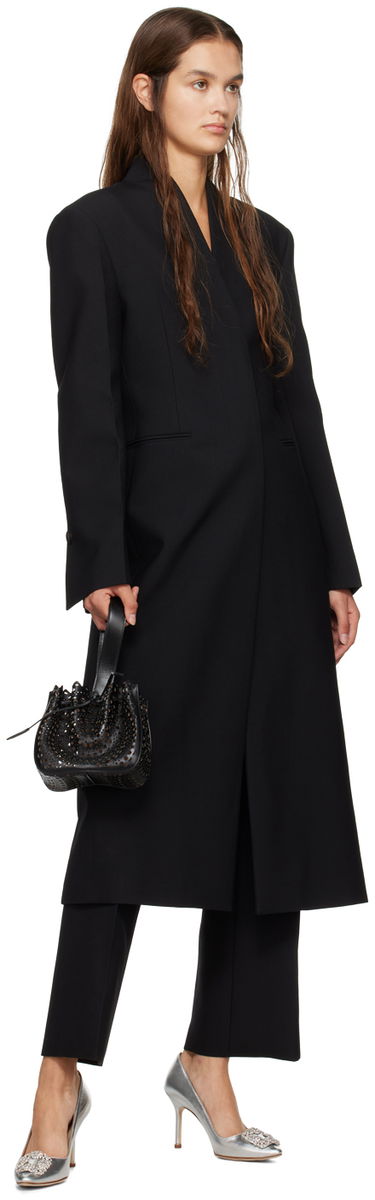 Doplnky Manolo Blahnik Manolo Blahnik Hangisi Pumps with Jewel Buckle Metalická | 223-1475, 4