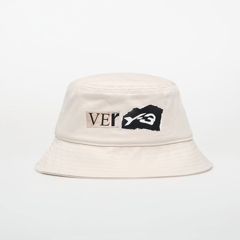 Klobúk Y-3 Y-3 Graphic Bucket Hat Béžová | KT3207