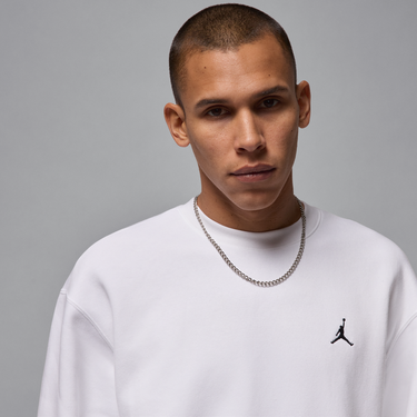 Mikina Jordan Jordan Brooklyn Fleece Crewneck Sweatshirt Biela | FV7293-100, 4