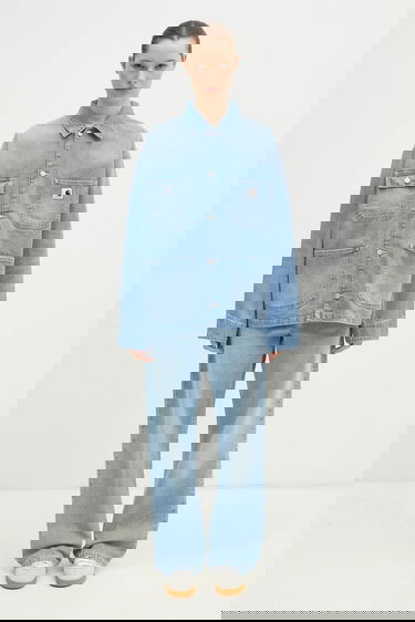 Bunda Carhartt WIP OG Michigan Coat Transitional Denim Jacket Modrá | I031923.01ZO, 5