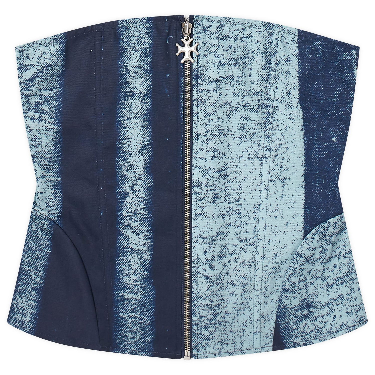 Body Miaou Miaou Riley Corset, Size Medium Modrá | 7086SCTRB, 0