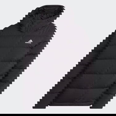 Prešívaná bunda adidas Originals Helionic Hooded Down Jacket Čierna | HG8747, 5