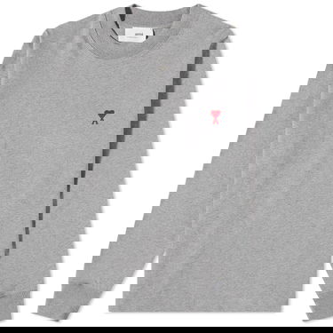Tričko AMI Small A Heart Tee Šedá | UTS200-701055, 0