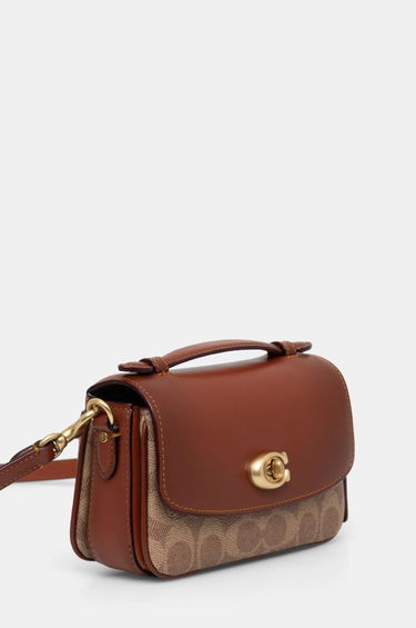 Taška cez rameno Coach Cassie Shoulder Bag Hnedá | CW566, 1