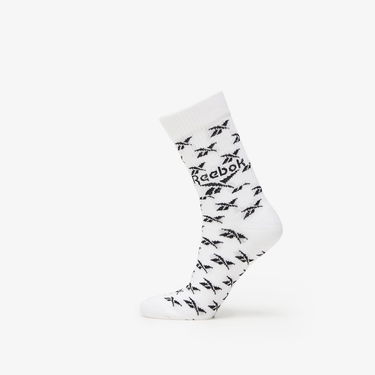 Ponožky Reebok CL FO Crew Sock 3P Biela | GG6682, 3
