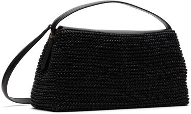 Taška cez rameno TOTEME TOTEME T-Lock Woven-Leather Shoulder Bag Čierna | 252-WAL961-LE0134, 2