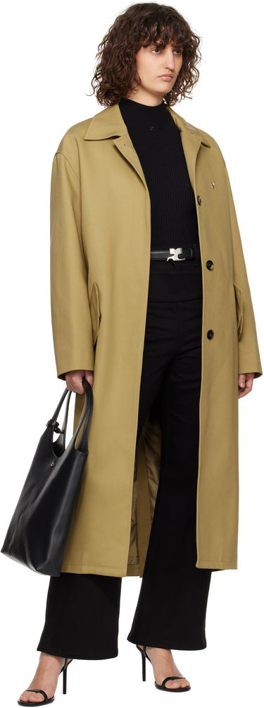 Kabelka Courrèges Courrèges Holy Day Leather Tote Bag Čierna | 125GSA161CR0065, 3