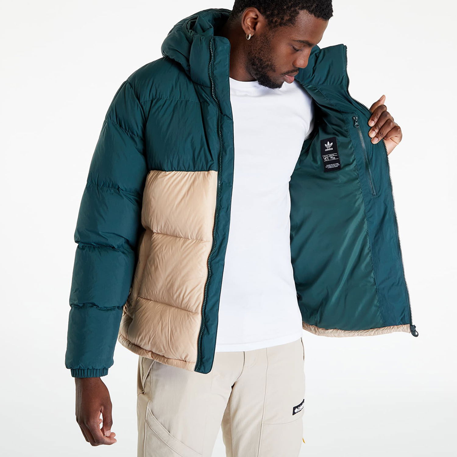 Prešívaná bunda adidas Originals Down Regen Puffer Jacket Rôznofarebný | HL9187, 1