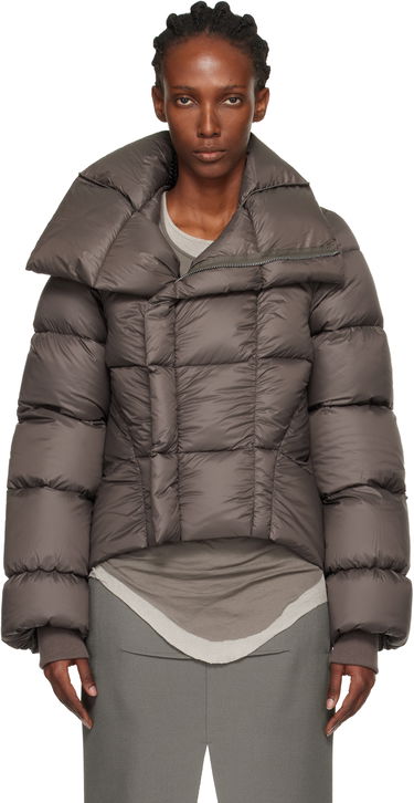 Prešívaná bunda Rick Owens Concordians Naska Duvet Down Jacket Hnedá | RP02E4746 NPD3, 0