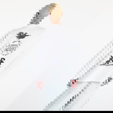Tričko Y-3 Y-3 Graphic Long Sleeve T-Shirt Biela | KE5094, 2