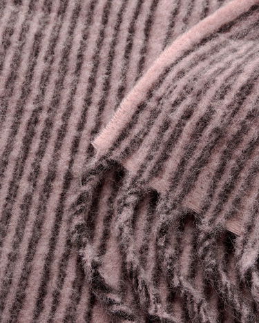 Šál Samsoe Samsoe Samsøe & Samsøe Sahilma Striped Knit Scarf Ružová | F24400061-TURKISH-WOOD-ST, 1