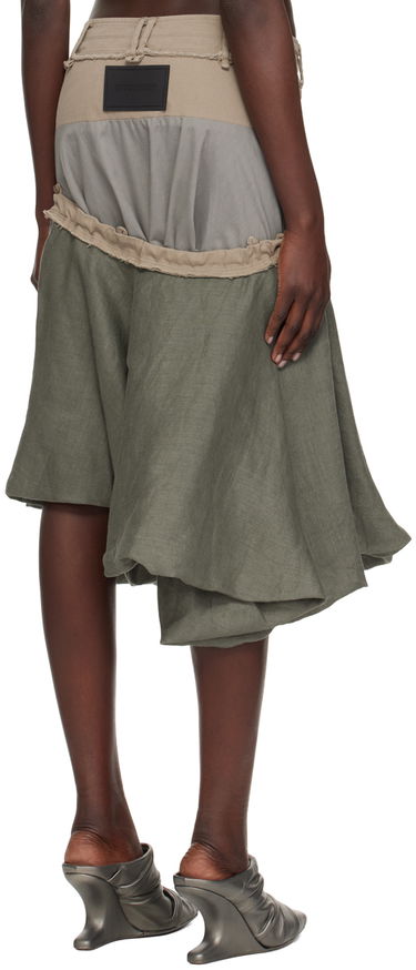 Sukňa Ottolinger Ottolinger Layered Midi Skirt Zelené | 0903901, 2