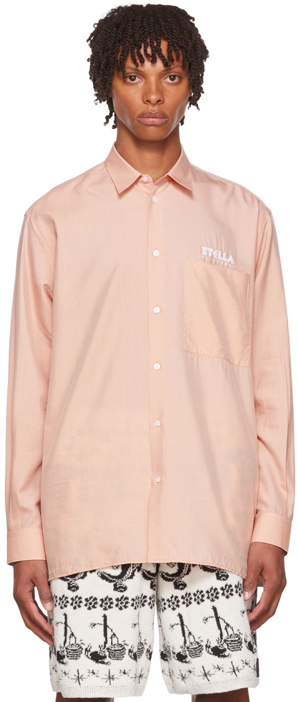 Košeľa Stella McCartney Designer Fantasia Button-Up Shirt Ružová | 6030363STA56
