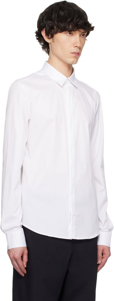 Košeľa WOOYOUNGMI WOOYOUNGMI Concealed Button Shirt Biela | W251DS01, 1