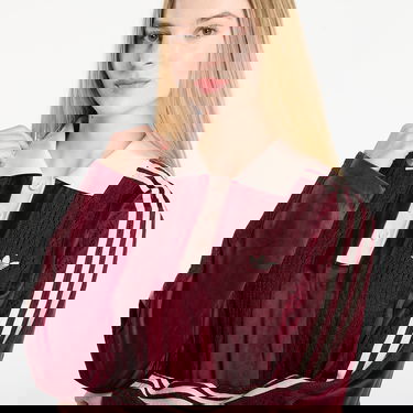 Polo tričko adidas Performance adidas Originals Winterized Long Sleeve Polo Vínová | KS7795, 1