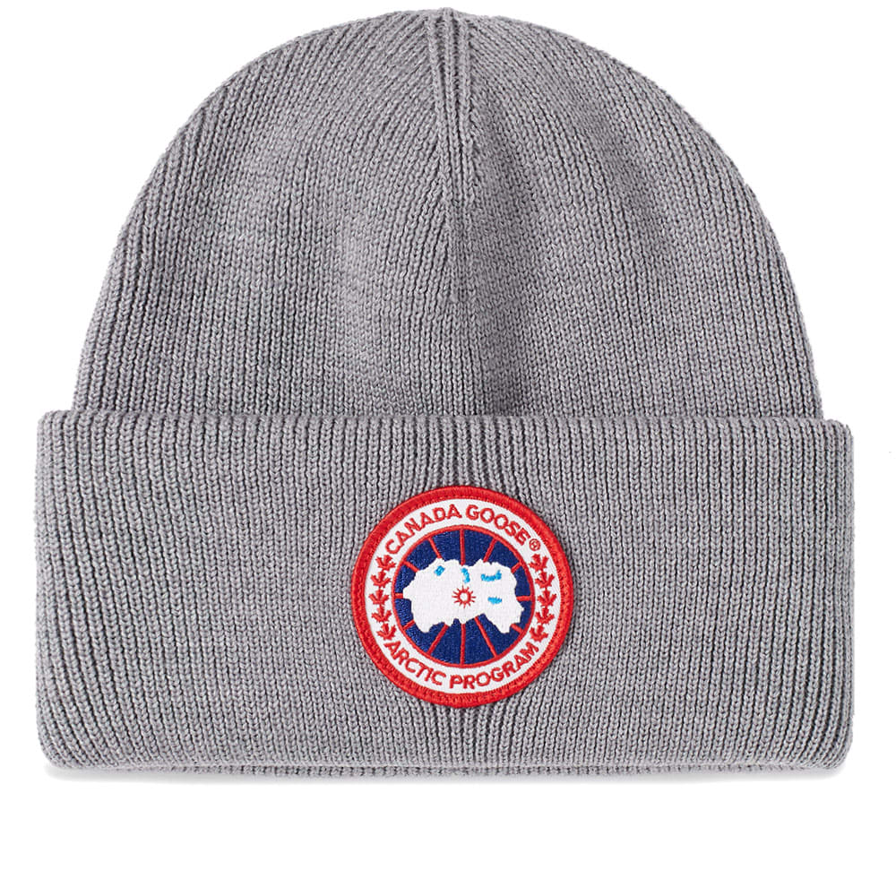 Kulicha Canada Goose Arctic Disc Toque Beanie Heather Šedá | 6936M-115, 0