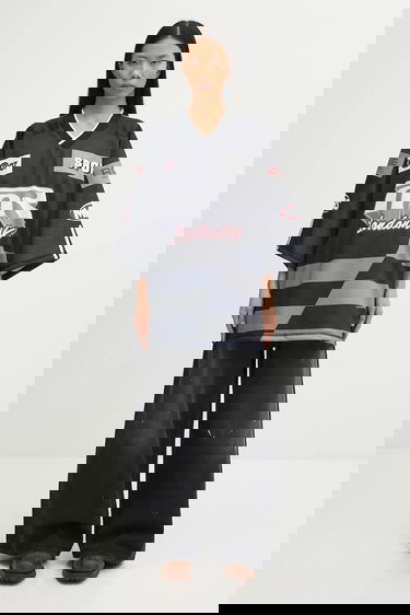 Dres Martine Rose Martine Rose Oversized Hockey Top Čierna | 129JT10009, 4