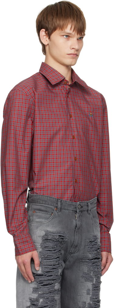 Košeľa Vivienne Westwood Vivienne Westwood Ghost Plaid Shirt Červená | 2401000J-W0179-, 1