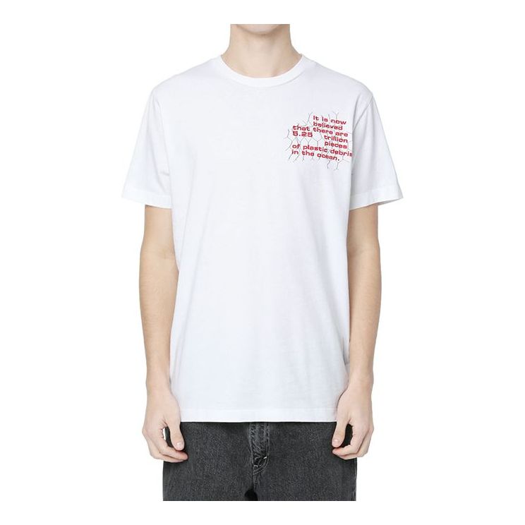 Tričko Off-White Off-White Slogan Print T-Shirt Biela | OMAA027S201850060188